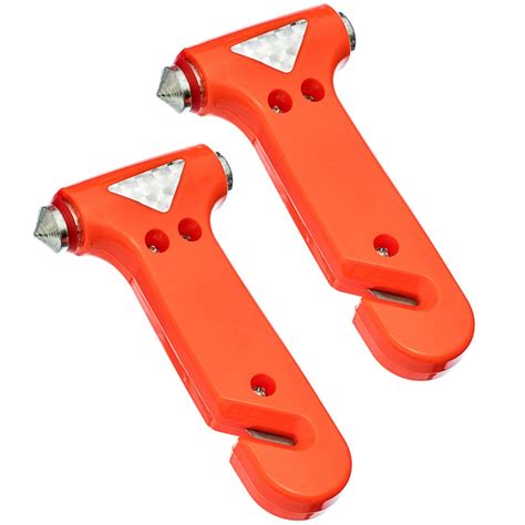 (2 Pack) Seatbelt Cutter Window Breaker Emergency Escape Multi Tool - Walmart.com