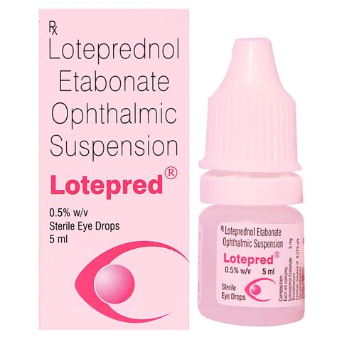 Lotepred Eye Drops 5 ml | Uses, Side Effects, Price | Apollo Pharmacy