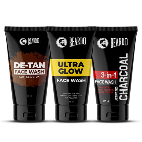 Charcoal Collection for Men | Charcoal Face Wash, Masks & Scrubs ...