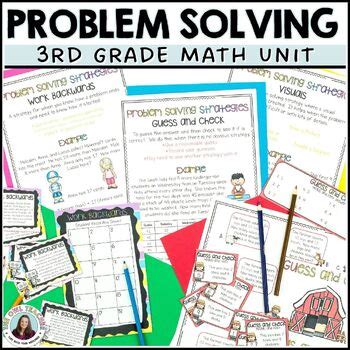 Image result for 3rd Grade Math Problem Solving