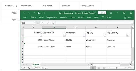 Image result for Export DataGrid to Excel VB.NET