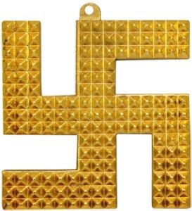 PUCHCHI SAHAYA Swastik Pyramid Vastu Yantra Decorative Showpiece - 10. ...