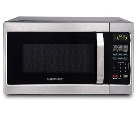Farberware Classic FMO07AHTBKJ Compact Microwave Oven Stainless Steel ...