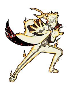 FiGPiN Naruto Shippuden Naruto Kurama Link Mode #1041 : Amazon.in: Toys ...