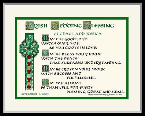 Gaelic Wedding Blessings