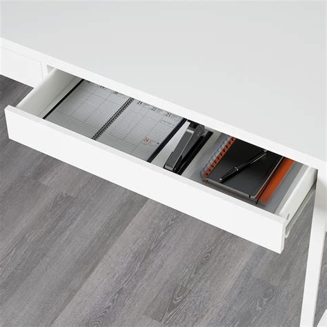 MICKE Desk, white, 142x50 cm - IKEA