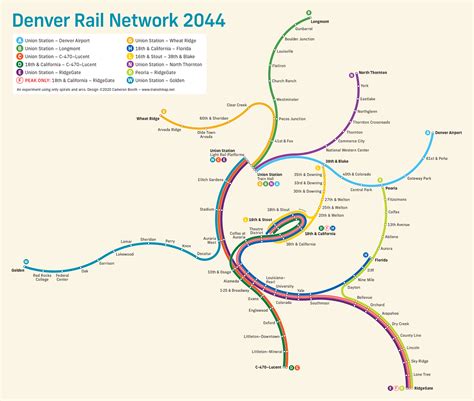 Transit Maps: Project: Denver Rail Network 2044 Spiral Map