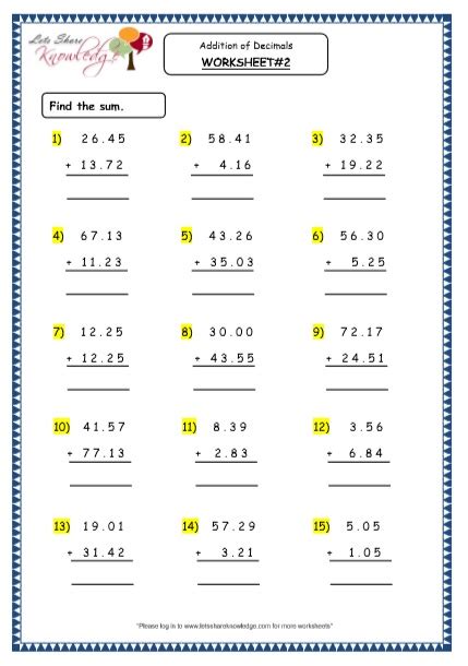 3rd Grade Math Worksheets 的图像结果