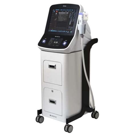 HIFU body contouring unit - DOUBLO - Hironic - trolley-mounted