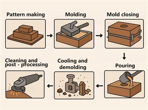 Sand Casting Process 的图像结果