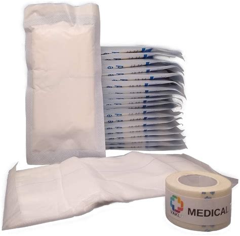 Buy Combine Abdominal Pads - ABD Pads - 5’’x9’’ - High Absorbency ...