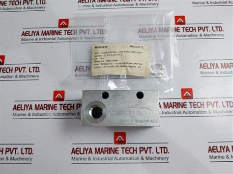 Eaton B6584 Flow Control Valves Bd202075 05/24/14R-43-3 – Aeliya Marine