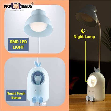 Pick Ur Needs Rechargeable Led Desk Lamp Eye Protection Flexible Study