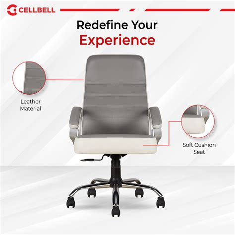 CELLBELL C99 Apex High Back Leatherette Boss Chair