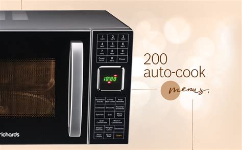 Morphy Richards 25 CG 25L Convection Microwave Oven with 200 Autocook ...
