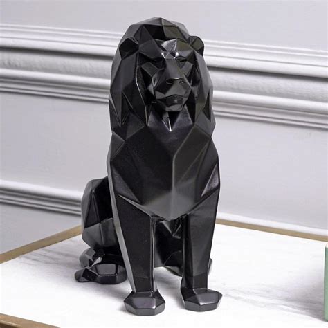 Buy ANI DIVINE Animal King Lion Sculpture Statue | Handcrafted ...