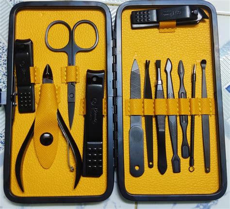 Beauté Secrets Essentials Manicure Set Nail Clippers, Stainless Steel ...