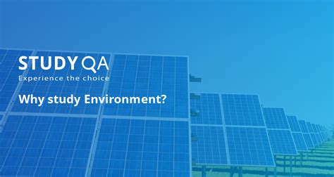 StudyQA — Why study Environment?