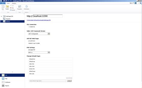 Microsoft WebMatrix Tutorial 的图像结果