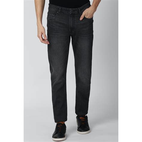 Buy Peter England Men Black Jeans Online