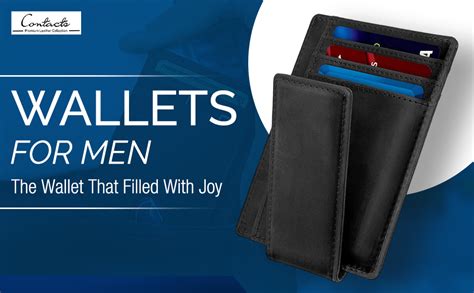 Buy Contacts Front Pocket Wallet with Magnetic Money Clip Minimalist ...