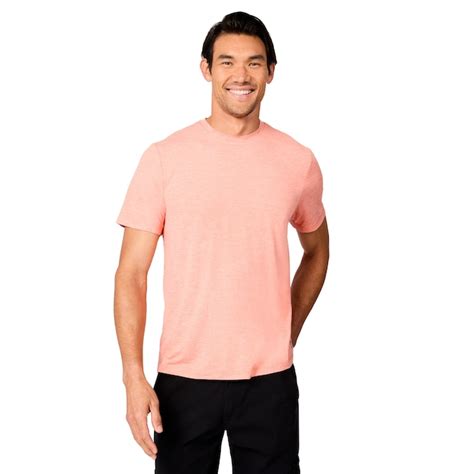 Free Country UPF 50+ Super Soft Men's Orange Light weight Knit Short ...