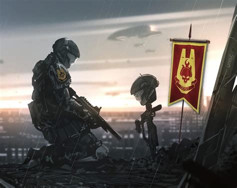 Buy ODST Flag Orbital Drop Shock Troopers Banner 30x50 Inch Online at ...