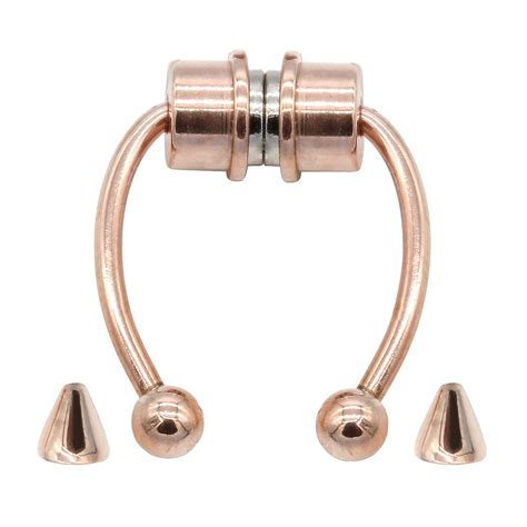 Buy Magnetic Septum Nose Ring Magnetic Septum Piercing Magnetic ...