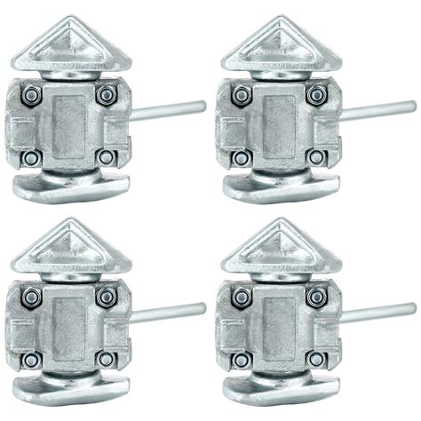 Buy Gisafai 4 Pcs Sea Rail Shipping Container Connection Fastening ...