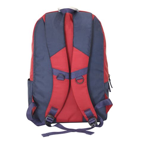 Maroon-Navy Backpack – creaworldwide