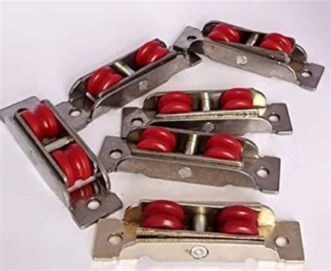 UPVC Single Wheel Sliding Window and Door Roller (Red) 10 Pieces ...