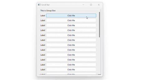 Image result for QScrollArea Python
