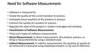 Software Measurement 的图像结果