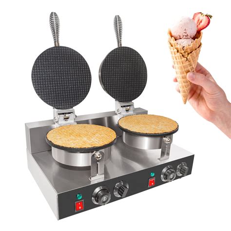 GorillaRock Waffle Cone Maker | Commercial Double Ice Cream Waffle Cone ...