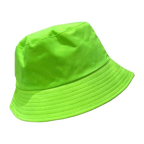 Neon Green Bucket Hat – Costume & Make Up Shop