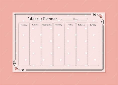 Weekly Planner 的图像结果