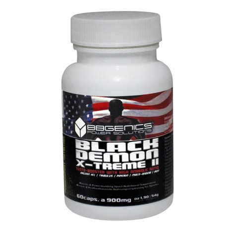 Buy Black Demon X-Treme Ii - Anabolic Muscle Supplement Based On No2 ...