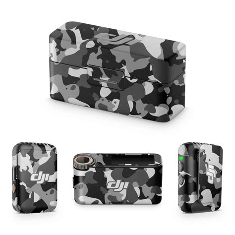 Army Grey DJI Mic Skin - WrapCart – WrapCart Skins