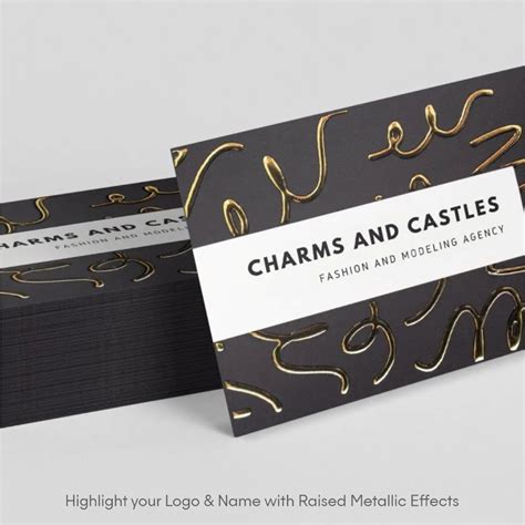 Foil Business Cards – Luxury Cards with Gold, Silver or Rose Gold Foil ...