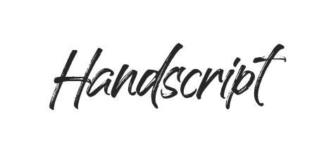 Handscript - Font Family (Typeface) Free Download TTF, OTF - Fontmirror.com