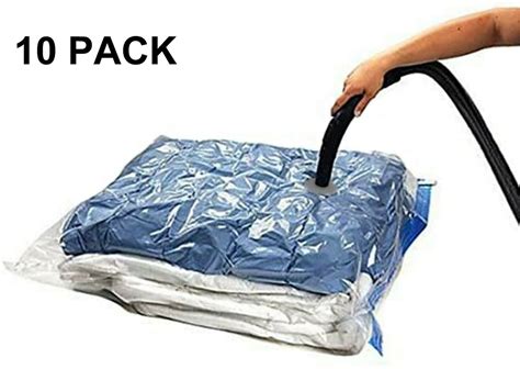 QQBed 10 PACK XL Space Saver Extra Large Vacuum Seal Storage Bag ...