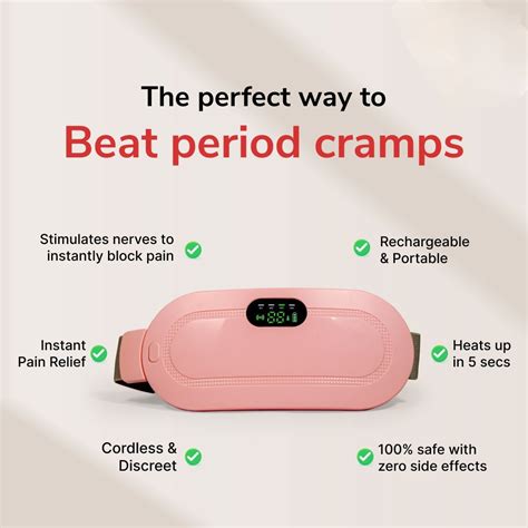 Period Cramp Massager - Pain Relief Massage device for Menstrual Pain ...