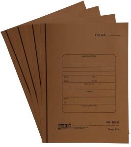 Flipkart.com | HANDSON Paper Ronio Cover File No.888-R( Pack Of 20 ...