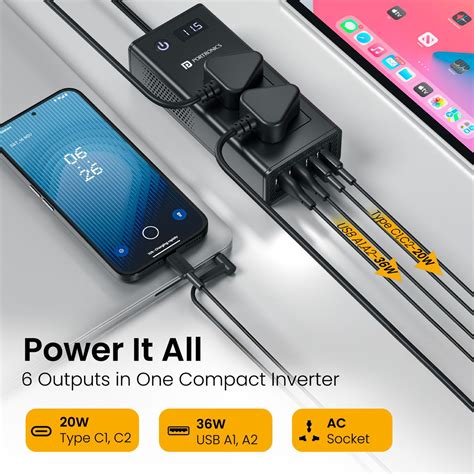 portronics zaptor 200w car inverter – BROOT COMPUSOFT LLP