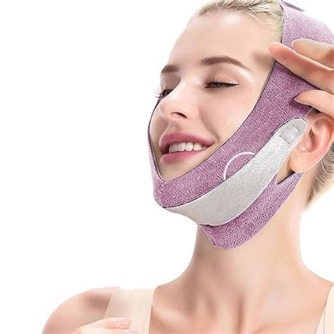 Piercell™ V Line Face Shaper Women Chin Cheek Lift Up Belt Face Lifting ...