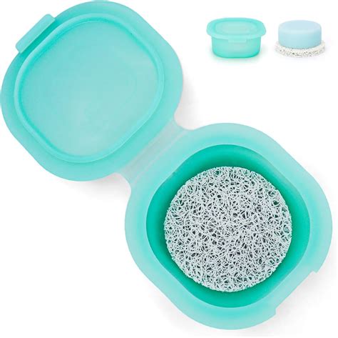 Amazon.com: Luxiny Shampoo Bar Holder Tins & Travel Soap Case, with ...