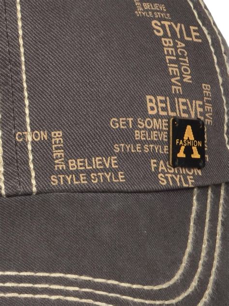 Fabseasons Solid Brushed grey Color Cotton Cap freeshipping - FABSEASONS