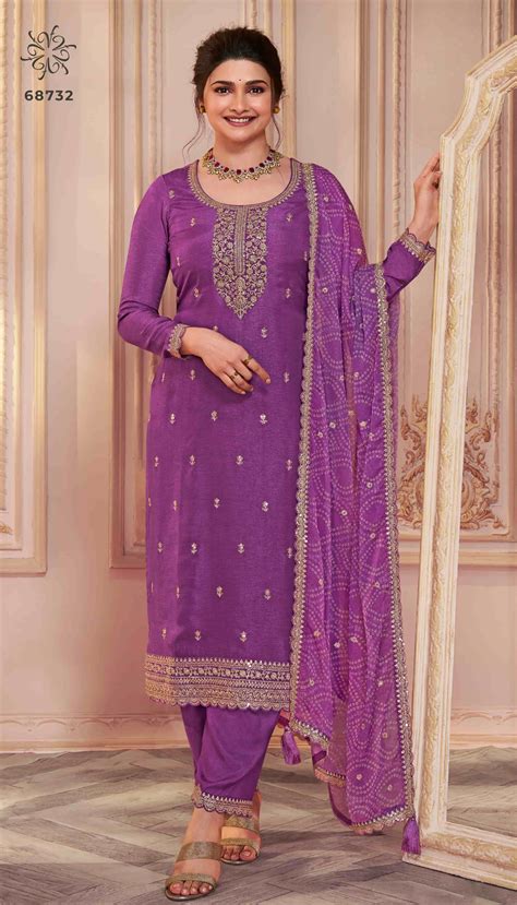 Vinay Kuleesh Saanjh Embroidered Salwar Kameez Collection