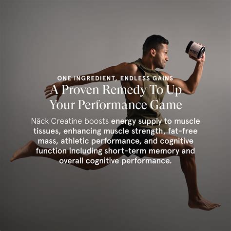 Micronised Creatine Monohydrate - Näck