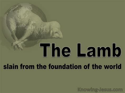 What Does Revelation 13:8 Mean?